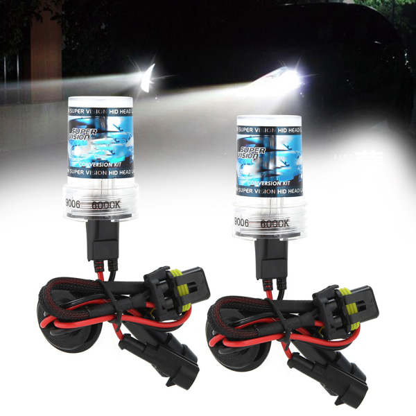 12V/55W Xenon-frontlyspære for bil med ballast - 9006