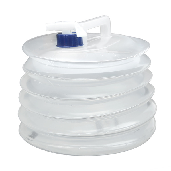 10L sammenleggbar vannbeholder - Bærbar vannlagring for camping, fotturer, klatring