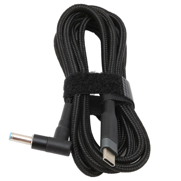 Ladekabel til bærbar computer til HP Laptop - USBC til DC-strømforsyningskabel (1m)