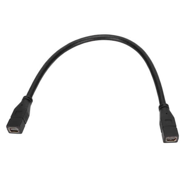 Mini DP-kabel 0,3 m MiniDP Hunn til Hunn Testforlengelseskabel Mini DisplayPort-kabel for datamaskin