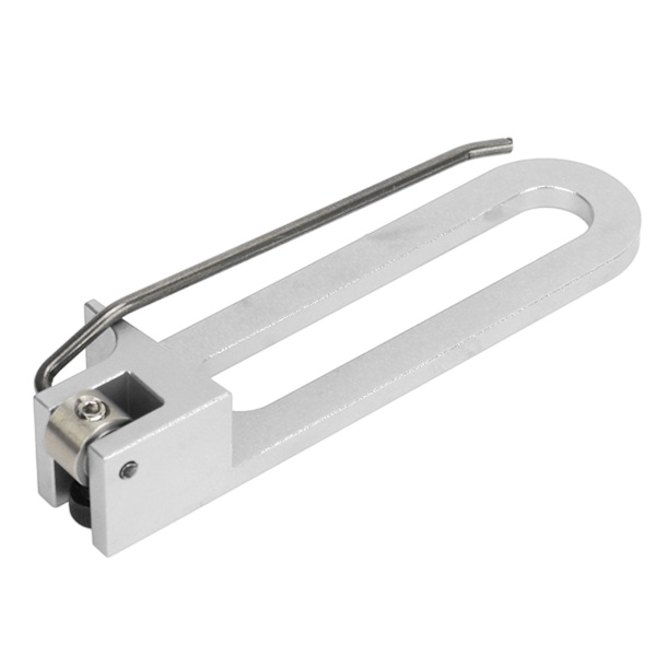 Recurve magnetiska pilstöd - aluminiumlegering, träning för bågskytte utomhus, jakt - silver