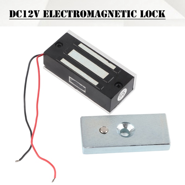 12V Mini 60KG Elektromagnetisk Dørlås