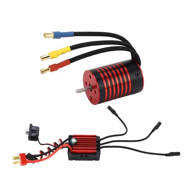 GTSKYTENRC 2838 Sensorløs Børsteløs Motor 35A Børsteløs Smart ESC Sensorløs Motor Combo for 1/14 1/16 RC Bil 3700KV