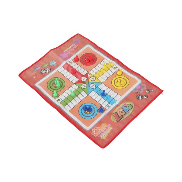 Plastic Flying Chess Game Set Non-woven Fabric Roll Up Chess Board Game Educational Toys