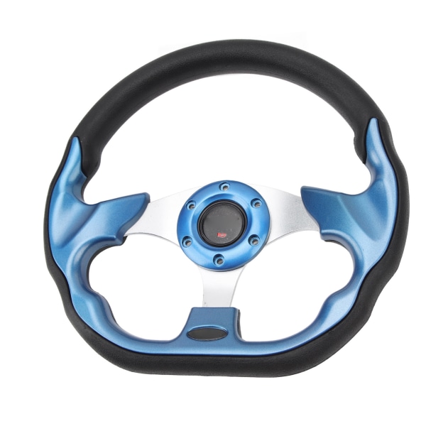 Yleiskäyttöinen 6-reikäinen 12,5" golfkärryn ohjauspyörän vaihto E-Z-GO TXT & RXV (sininen)