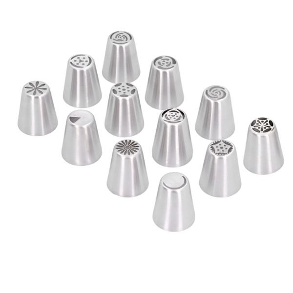 14PCS/Set Icing Piping Nozzles Pastry Tips Bag Set for Cake Decorating Supplies Kit