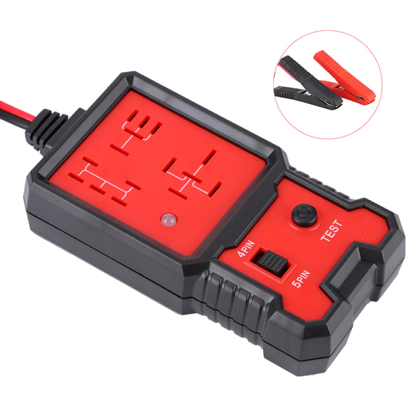 12V bärbar bilrelätestare - LED-display diagnostikverktyg för bilreparation
