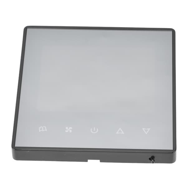 Digital Termostat LCD-Display Touchscreen Smart Luftkonditionering Temperaturregulator för Hem Hotell AC220V Svart