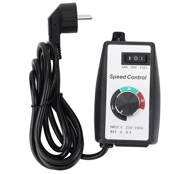 Universal Electronic Stepless Speed Regulator Switch Controller for Motor Fan Air Duct Fan EU 230V
