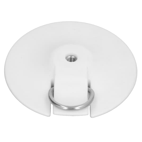 Surfbräda Kamerafäste Bas med D-Ring PVC Stabil Surfbräda Kamera Bas Hållare Stativ Fast Konsol för Utomhussporter Vit