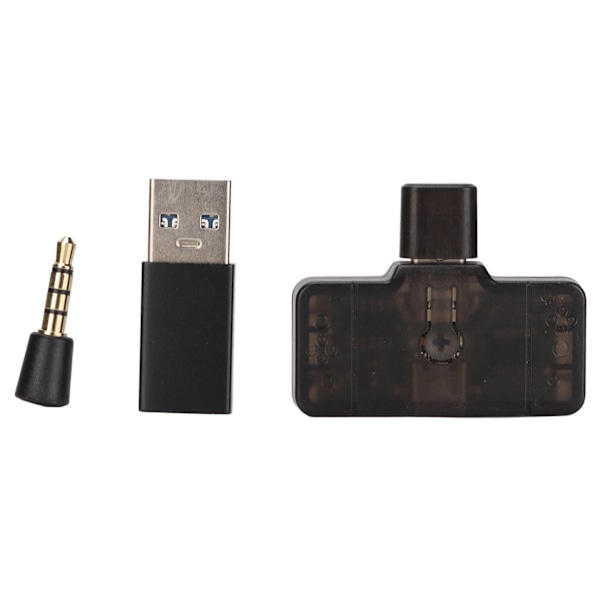 HS‑SW287 Bluetooth-sender Multifunksjonell Trådløs Type C Bluetooth Dongle Adapter for PS4 PC Svart