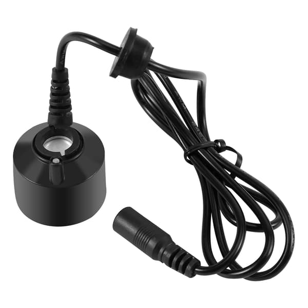 Svart Mini Mist Maker for Vannfontene, Dam, Akvarium