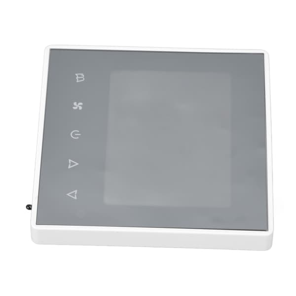 Digital Termostat LCD Display Touchscreen Smart Aircondition Temperaturregulator til Hjem Hotel AC220V Hvid