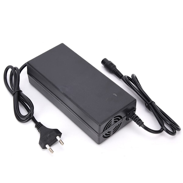 60V 12AH Portabel Universell Batteriladdare i Plast för Elektrisk Skoter Cykel DC67.2V 2A EU-kontakt 100-240V