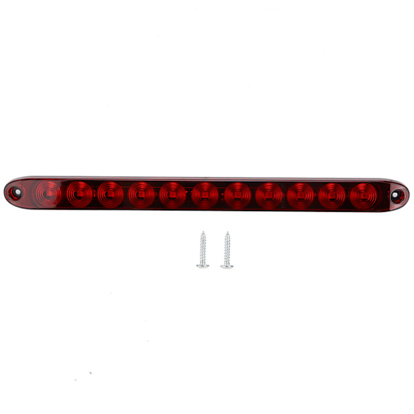11 LED Punainen jarruvilkku takavalo kuorma-autoille Perävaunut Kuorma-auto