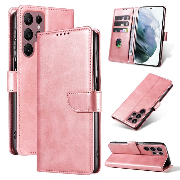Samsung Galaxy S23 Ultra - Stilsäkert Plånboksfodral