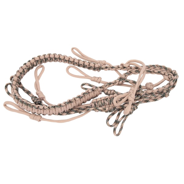 Bärbar Paracord Duck Hunting Lanyard med 12 Calls - Grey Khaki CP Camouflage
