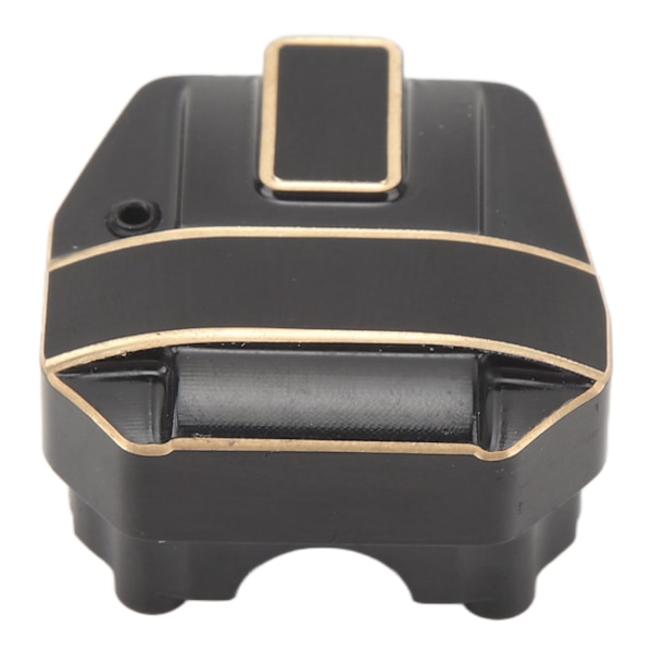 Svart Hard Coating Gull Aksel Differensial Deksel for Axial SCX10 Pro 1/10 RC Crawler AXI03028