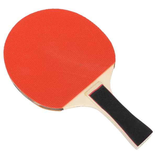 REGAIL A508 Pingisracket Set med Bollar, Handshake Racket för Hemunderhållning, Svart