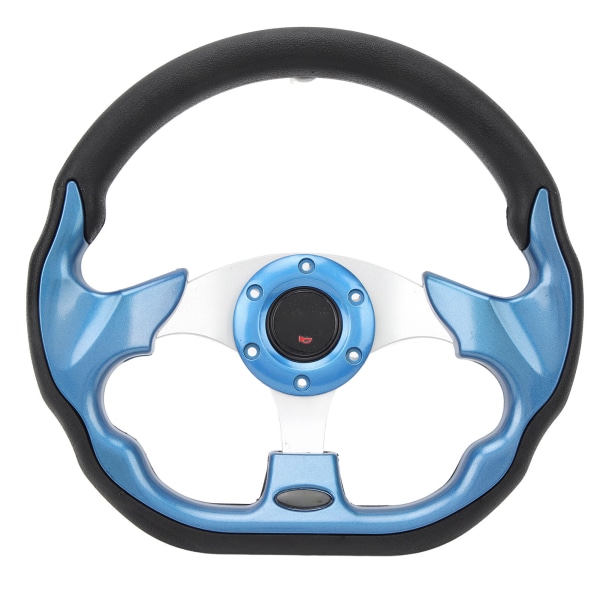 Universal 6-håls 12,5" golfvagnsrattbyte för E-Z-GO TXT & RXV (blå)