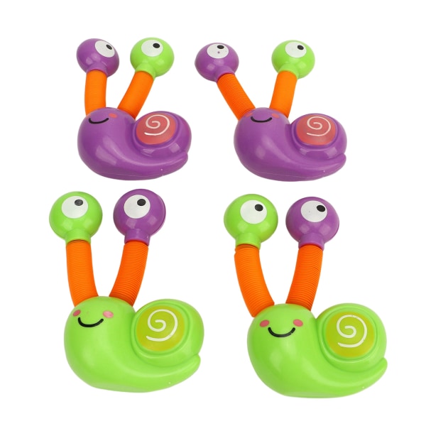 Teleskopisk farverigt snegle-fidget-legetøj til børn og familie
