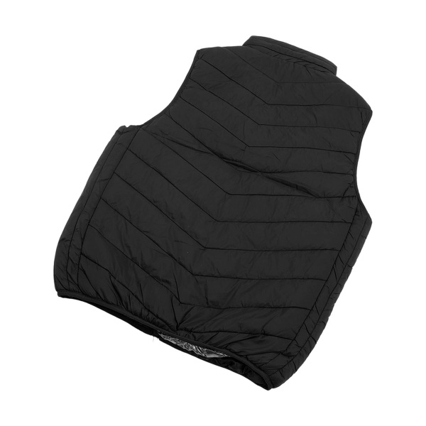 USB-oppvarmet vest - 3 varmenivåer, 4 varmesoner, menn kvinner M01-stil, svart XL