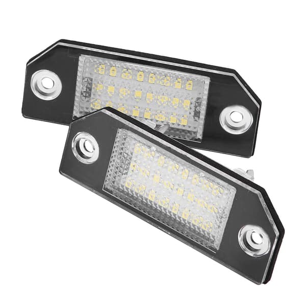 2 st 24 LED-lampor för registreringsskylt för Ford C MAX Focus MK2 0.1