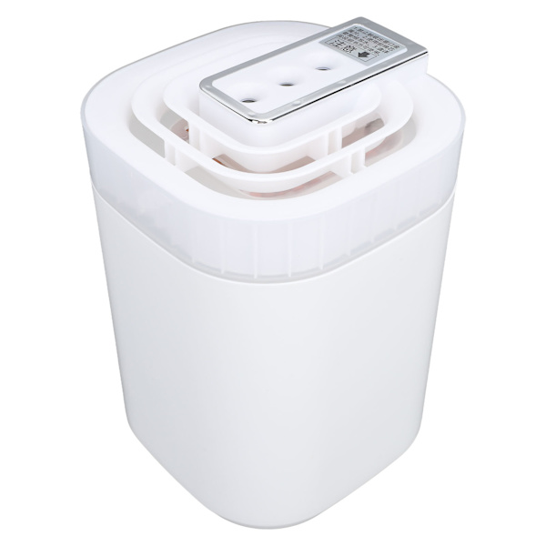 Moon White Portable Mini Luftfuktare med stor kapacitet för hemmets sovrum - Desktop RGB Ambient Light