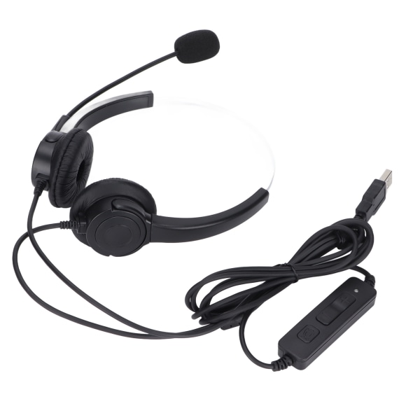 USB headset Call Center-headset för möten Skype-telefon Videokonferens Virtuellt lärande Onlineundervisning