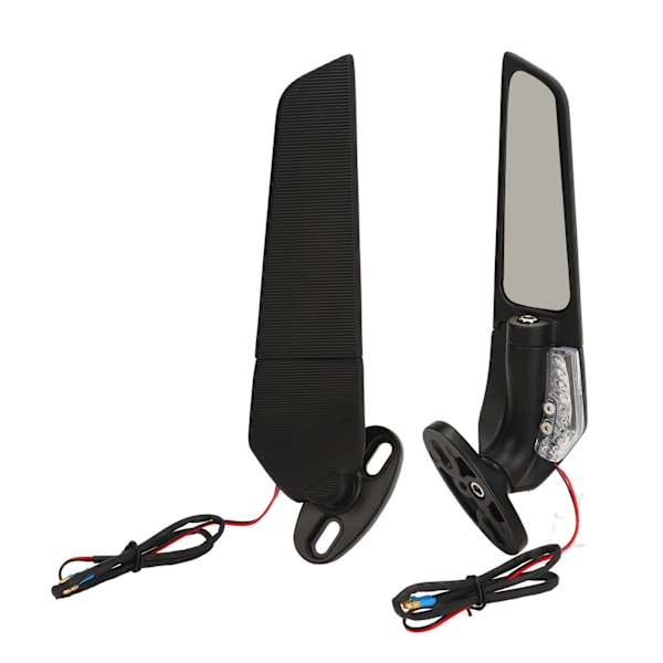 Motorsykkel LED-bakspeil for NINJA 250 300 400 650 H2 H4 - Justerbar og stilig