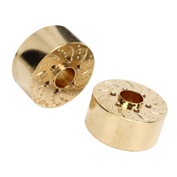 2 stk Messing Hjulvægte 1,9 2,2 tommer RC Crawler Bil Hex Nav Adapter Model Opgraderingsdele 22mm