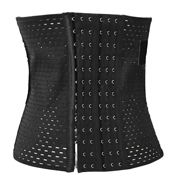 Women Waist Trainer Lady Body Shaper Accessory Postpartum Slimming Belt Bustiers Corsets Corrective UnderwearBlack XL