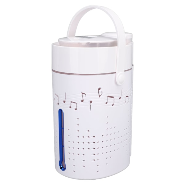 Bluetooth Music Speaker Luftfuktare - 1000ml USB Ultraljud Luftfuktare för stora rum