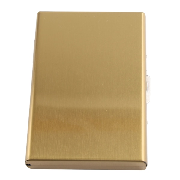 Stainless Steel Credit Card Holder Wallet for Men and Women - Gold