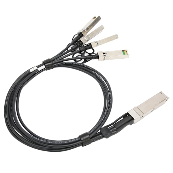 40G QSFP-kabel Hög Hastighet Bra Värmeavledning Högpresterande Kretsar 1M QSFP+ till 4 SFP+ 40G Kabel för Extreme för Entel