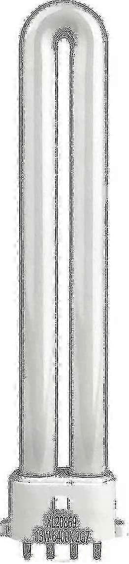 9w CFL dagslyserstatningspære 4-pinners 2g7-base -6400k