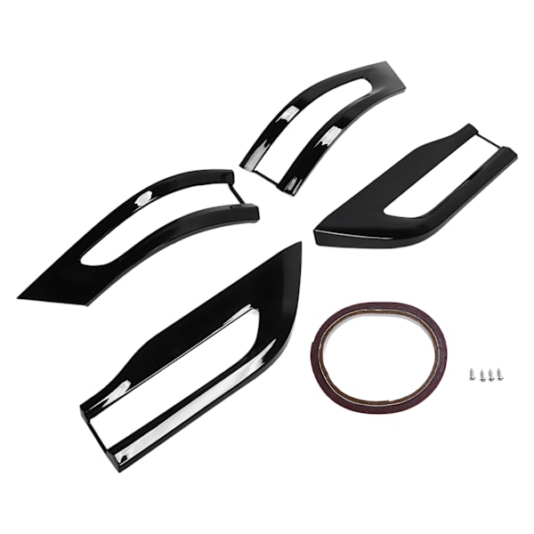 Glanssvarta bakljusskydd till Jeep Grand Cherokee 2014-2020 (set med 4)