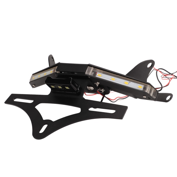 Motorsykkel skiltbrakett - Svart baklysfeste for CB650R CBR650R 2021+ - 25STK