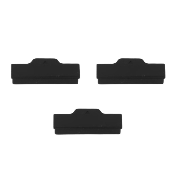 Silikon ladeplugg støvhette Batteriportbeskyttelsesdeksel for DJI Air 3 Dronebatteri (pakke med 3)