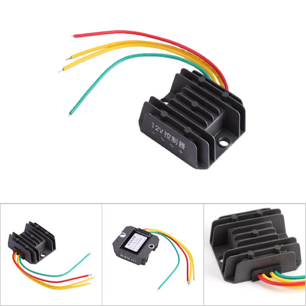Slidstærk 12V enfaset 300W vindmølle generator