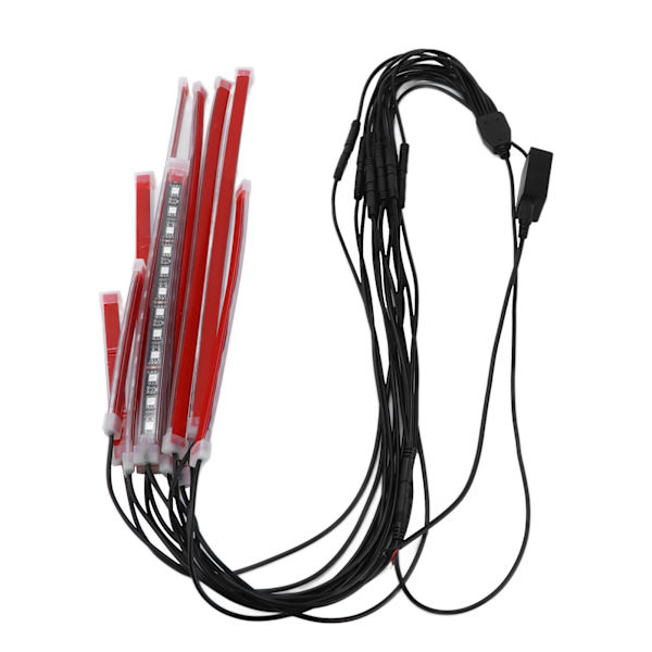 Motorcykel LED-ljussats - RGB, IP67 vattentät, APP Bluetooth-kontroll - Förbättra atmosfären på din 12V ATV UTV