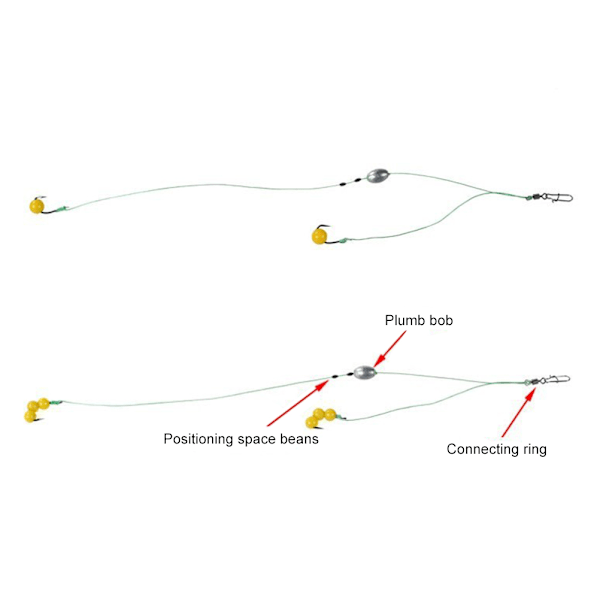 Överlevnadsfiske Kit Basic Version Kompakt Fiskeset för Campare Vandrare Vandring Camping Backpacking Utomhusöverlevnad