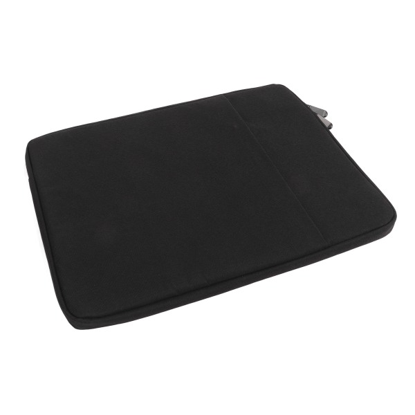 Musta suojalaukku 14,1"/15,4" kannettavalle tietokoneelle - Oxford Cloth, 2-suuntainen vetoketju