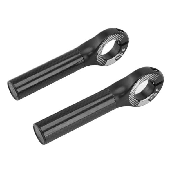 Styrgreb i kulfiber med stangender til 22,2 mm diameter mountainbike - sort