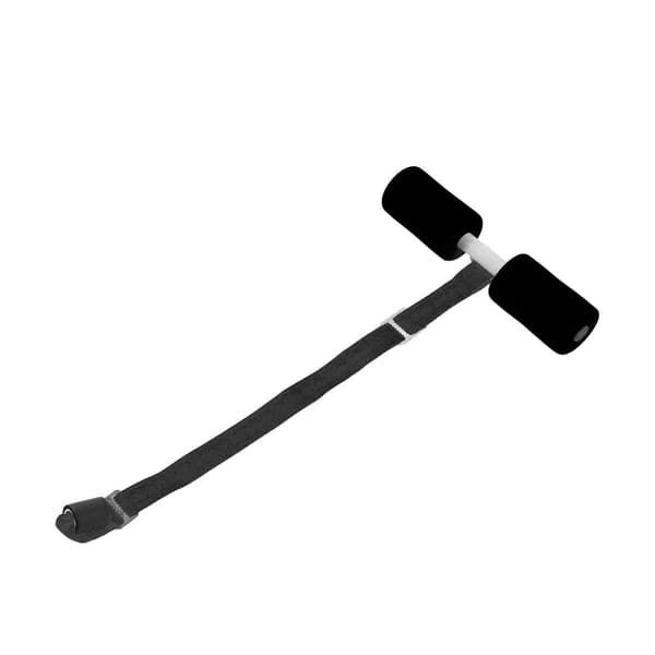 Justerbar Sit Up Assistant Device Stark lastbärande Sit Up Träningsutrustning för hushållssvart