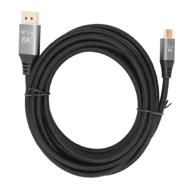 Mini DP till DP Kabel 1.4 Version 8K Högupplöst Adapter 3 Meter 0.2