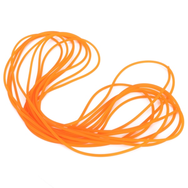 Tennis træningsstreng - Solid latex elastisk tennisreb til alle niveauer - Orange 2,3 mm / 0,09 tommer