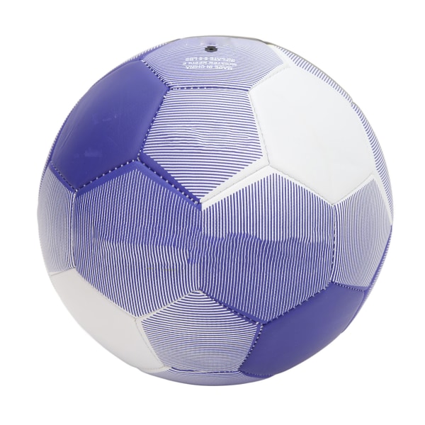 Officiell storlek 5 blå PU sömlös fotbollsträningsboll