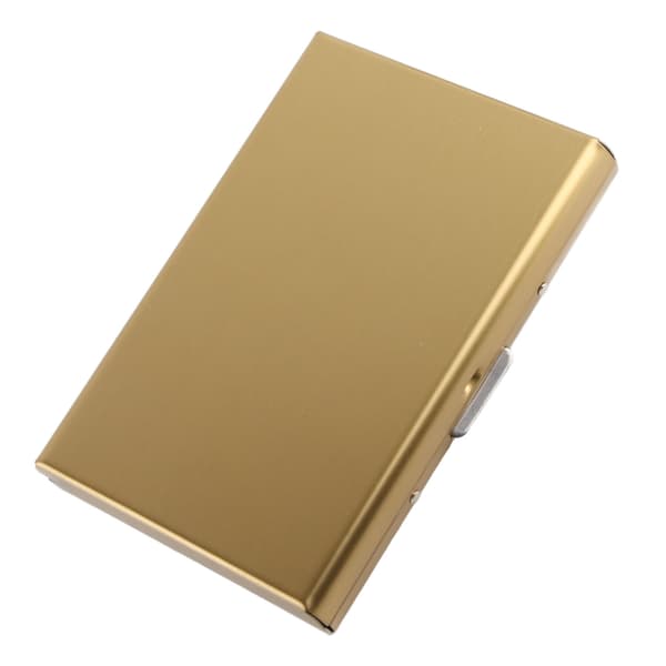 Kortholder i rustfritt stål for menn og kvinner - Gull