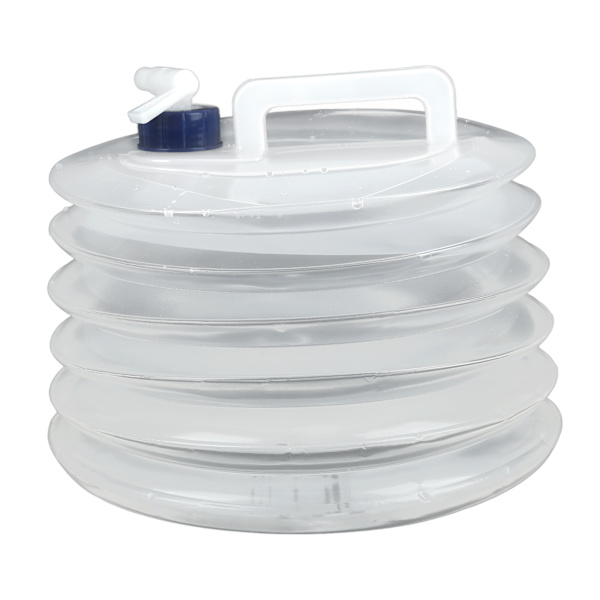 10L sammenleggbar vannbeholder - Bærbar vannlagring for camping, fotturer, klatring